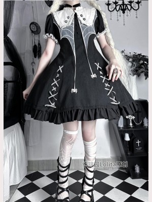 Spider Witch Gothic Lolita Dress OP (LOT01)